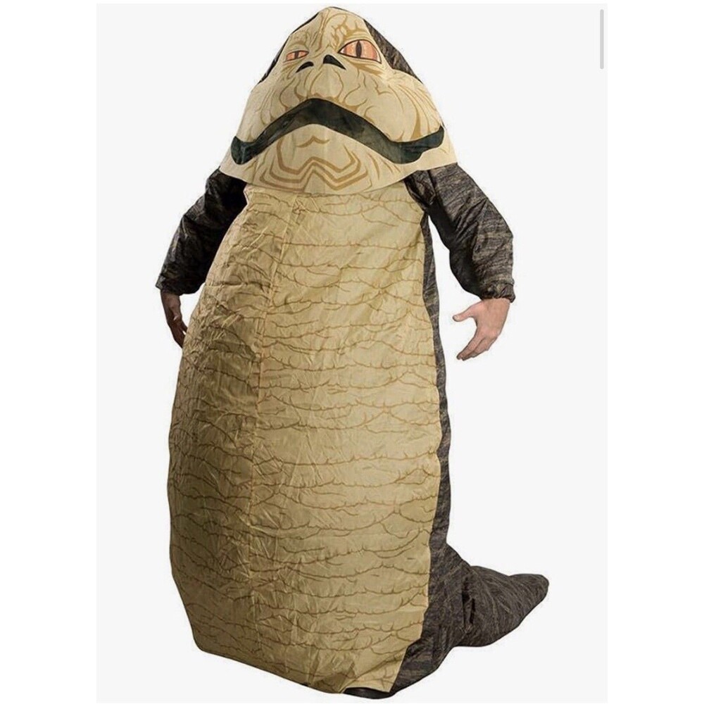 STAR WARS Inflatable Jabba the Hut Halloween Costume Rubies WORKS Adult One Size